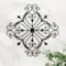 Glitzhome® 23.5" Traditional Iron Scroll Garden Wall Décor